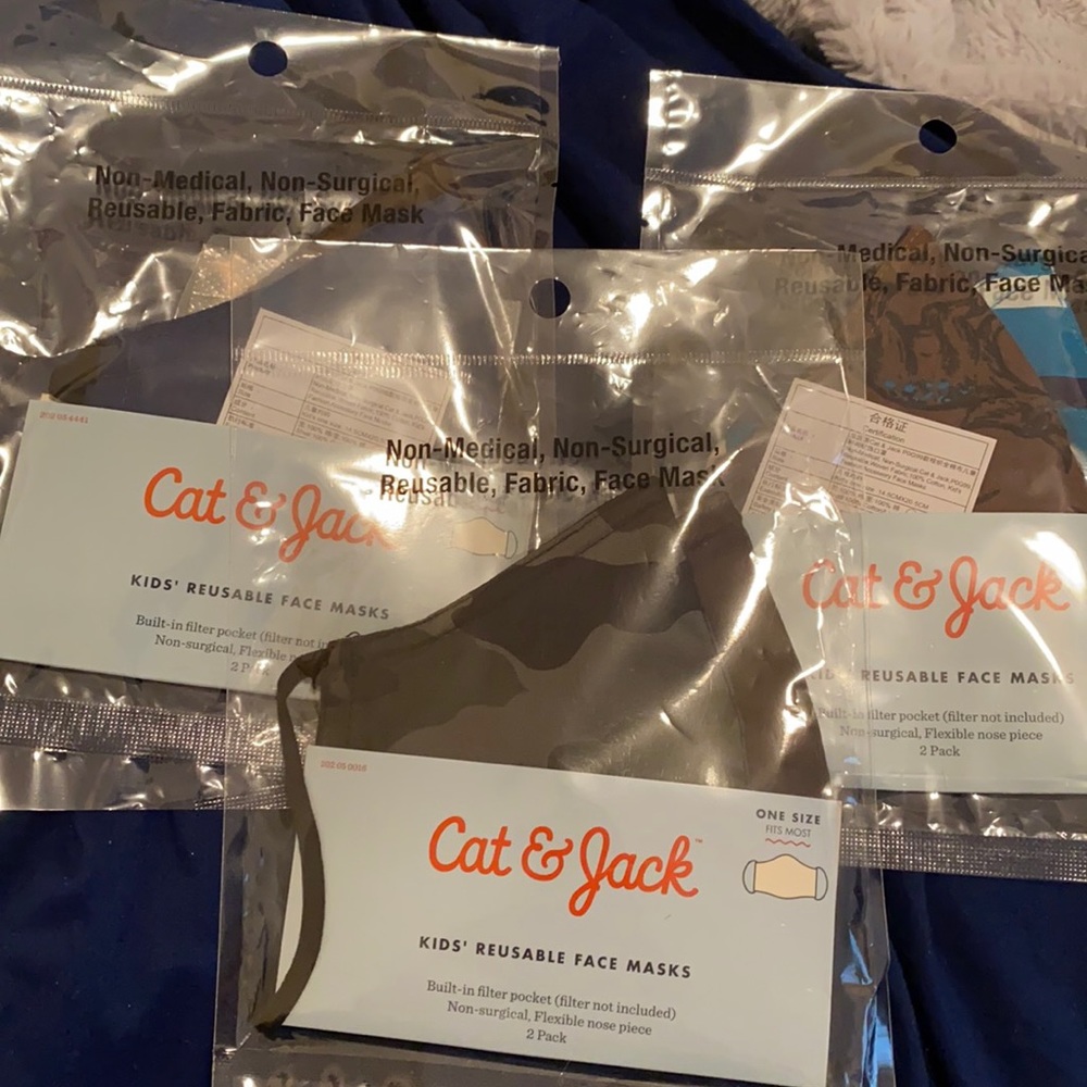 Kids re-useable face masks *new*